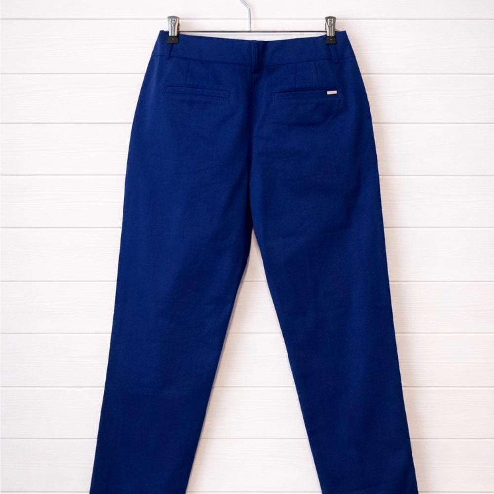 White House Black Market Men's Royal Blue Chinos, ankle length 25” seam